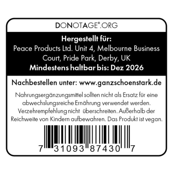 Etiketten-Information für Pure Berberine - GANZ SCHÖN STARK