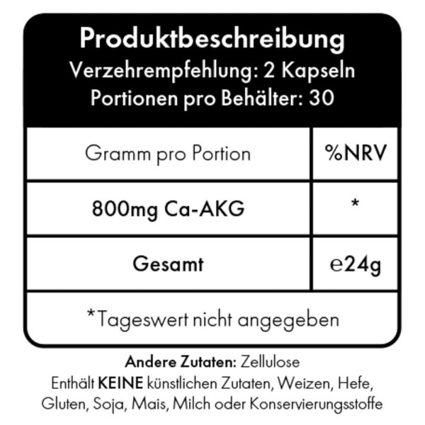 Etiketten-Information für CA-AKG - GANZ SCHÖN STARK