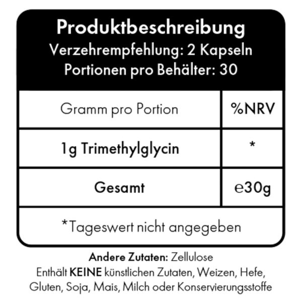 Etiketten-Information für Pure TMG - GANZ SCHÖN STARK